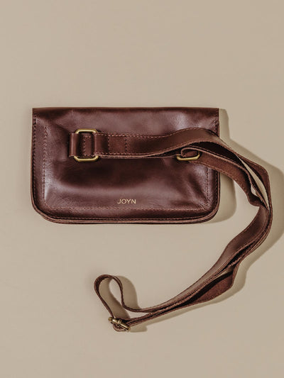 Brown Leather Crossbody Bag