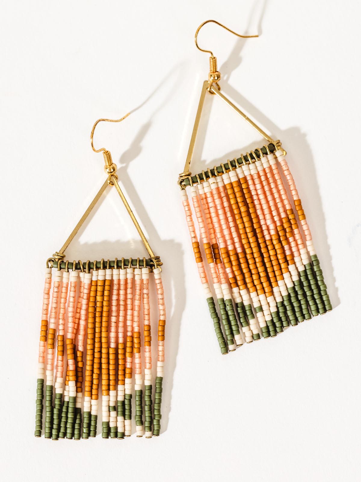 Faithful Fringe Beaded Earrings